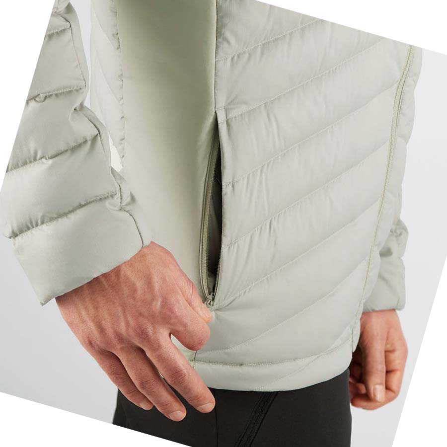 Chaquetas Salomon ESSENTIAL XWARM DOWN INSULATED Hombre Grises | MX 3307AHK